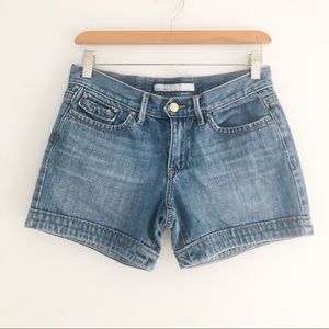 OLD NAVY Denim Shorts Mid Rise Flap Pocket- Size 4